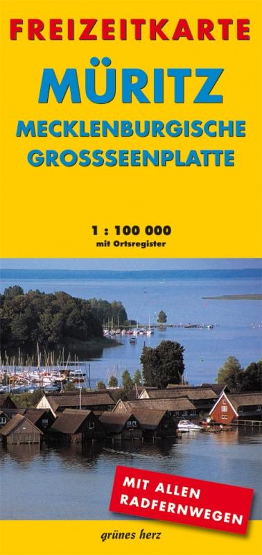 Vorderes Coverbild Müritz - Mecklenburgische Großseenplatte 1 : 100 000