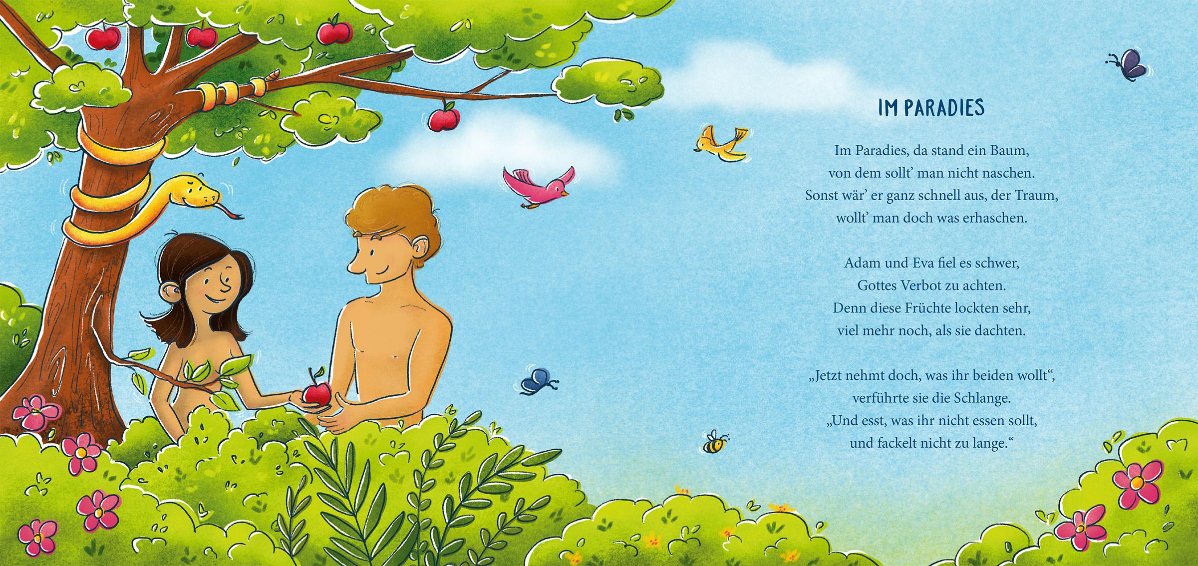 Beispielinhalt (Bild) Meine Bibel in Reimen