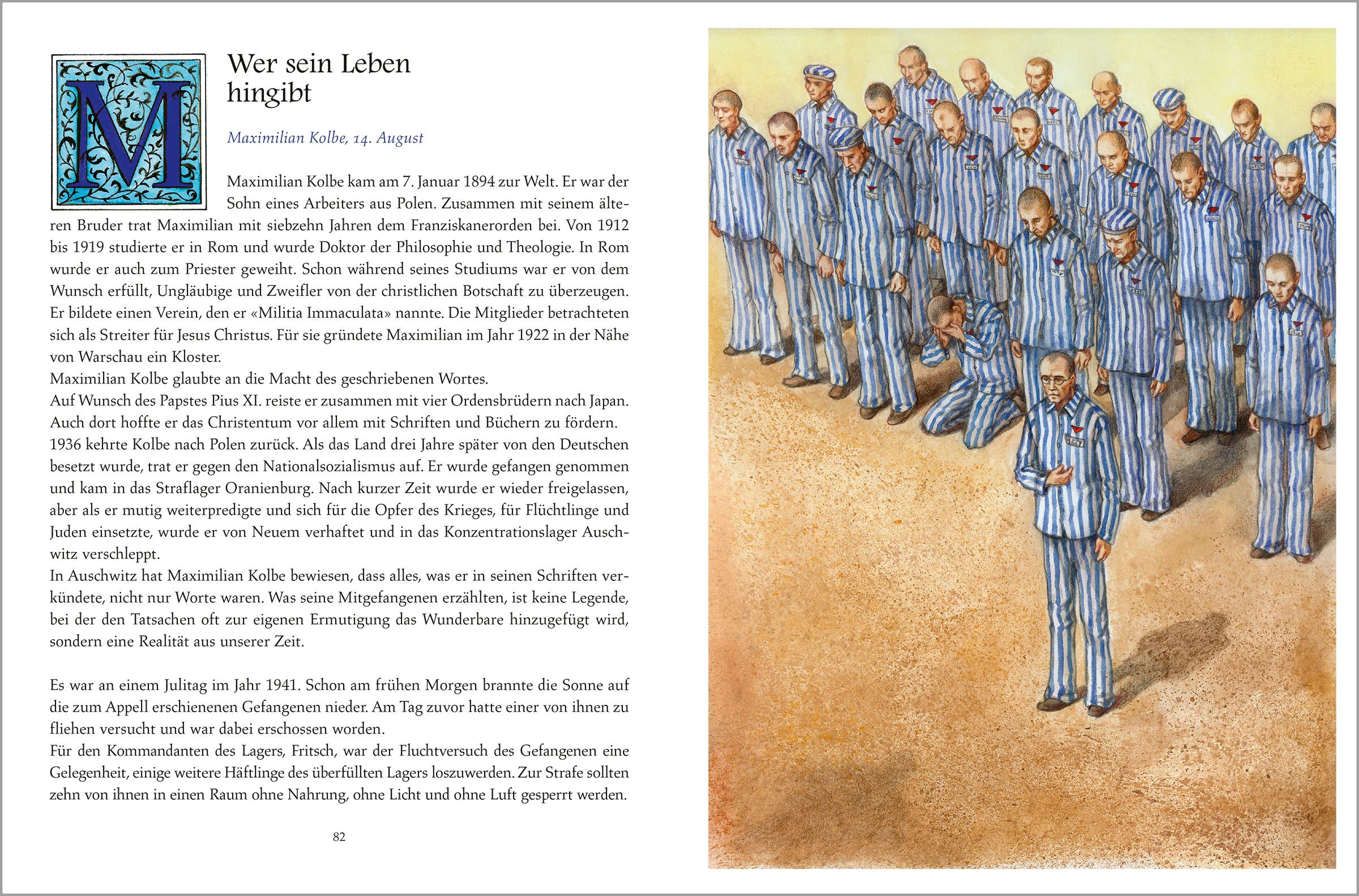 Beispielinhalt (Bild) Die schönsten Heiligenlegenden