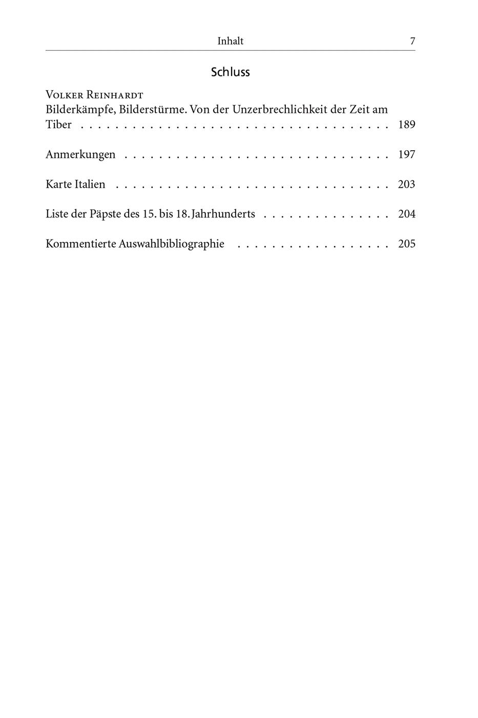 Beispielinhalt (Bild) Kardinäle, Künstler, Kurtisanen