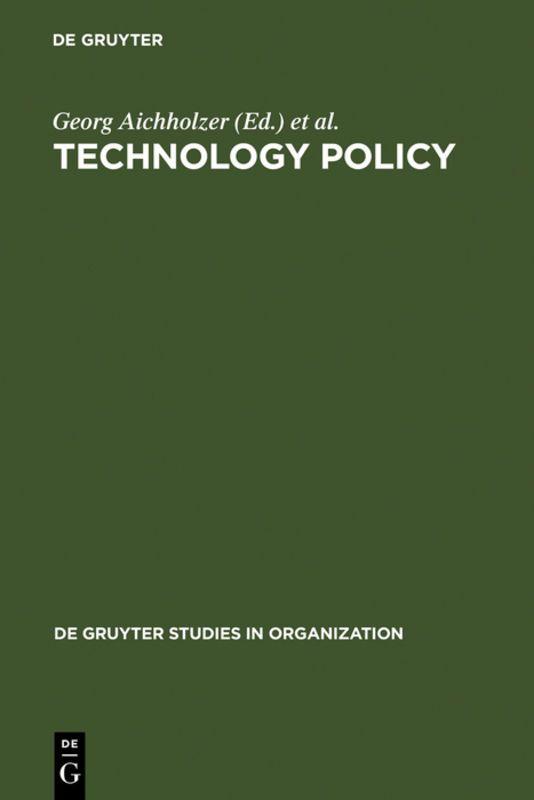 Vorderes Coverbild Technology Policy