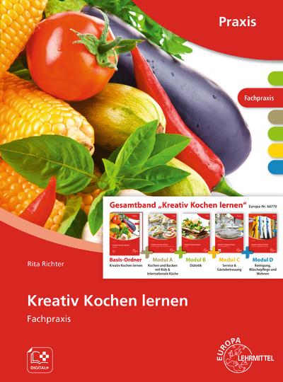 Vorderes Coverbild Kreativ Kochen lernen - Gesamtband