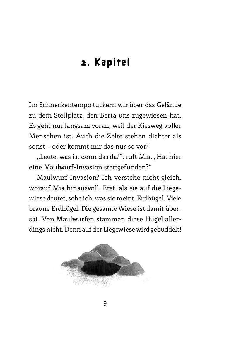 Beispielinhalt (Bild) Mission Hollercamp Band 3 - Der rätselhafte Schatz