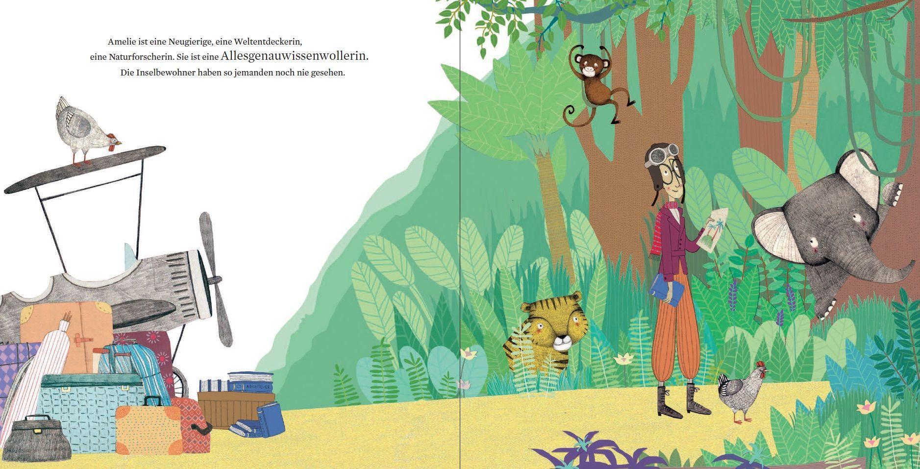 Beispielinhalt (Bild) Amelie und die Entdecker
