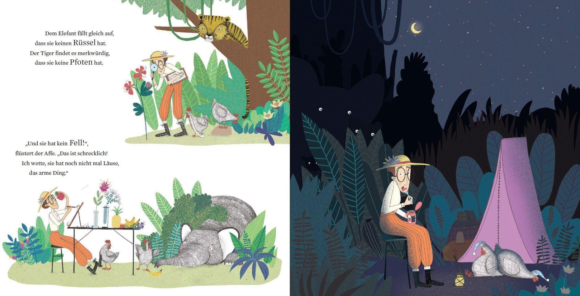 Beispielinhalt (Bild) Amelie und die Entdecker