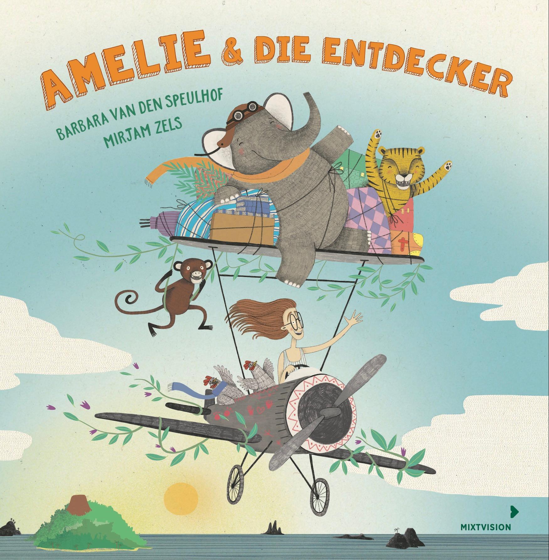 Vorderes Coverbild Amelie und die Entdecker