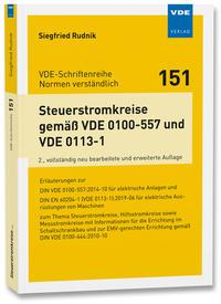 Vorderes Coverbild Steuerstromkreise gemäß VDE 0100-557 und VDE 0113-1