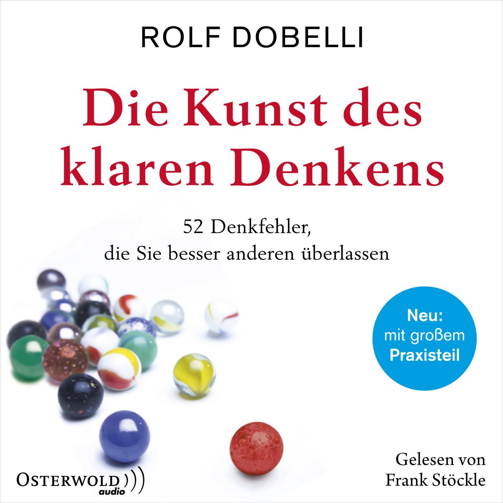 Vorderes Coverbild Die Kunst des klaren Denkens
