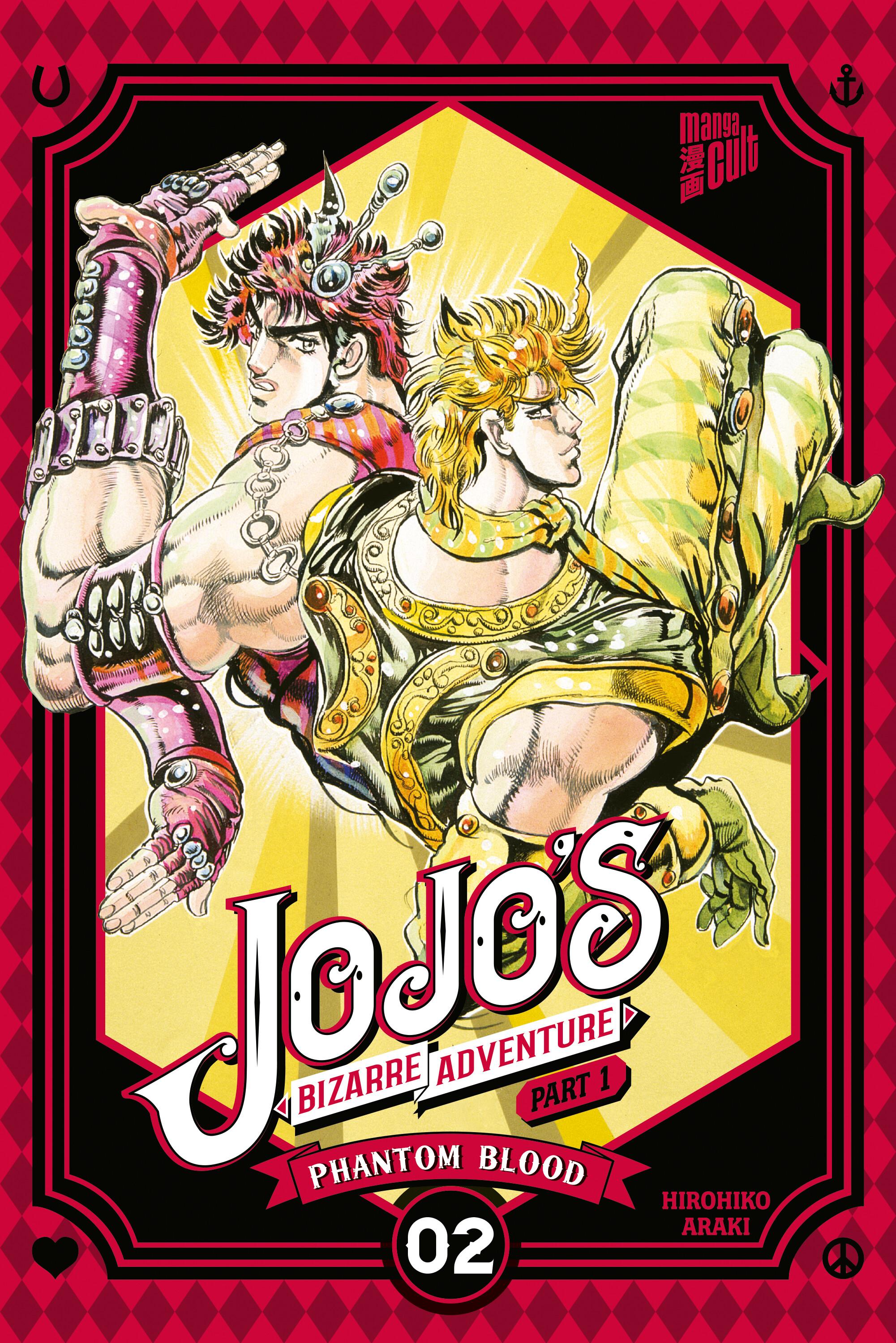 Vorderes Coverbild JoJo's Bizarre Adventure - Part 1: Phantom Blood 2