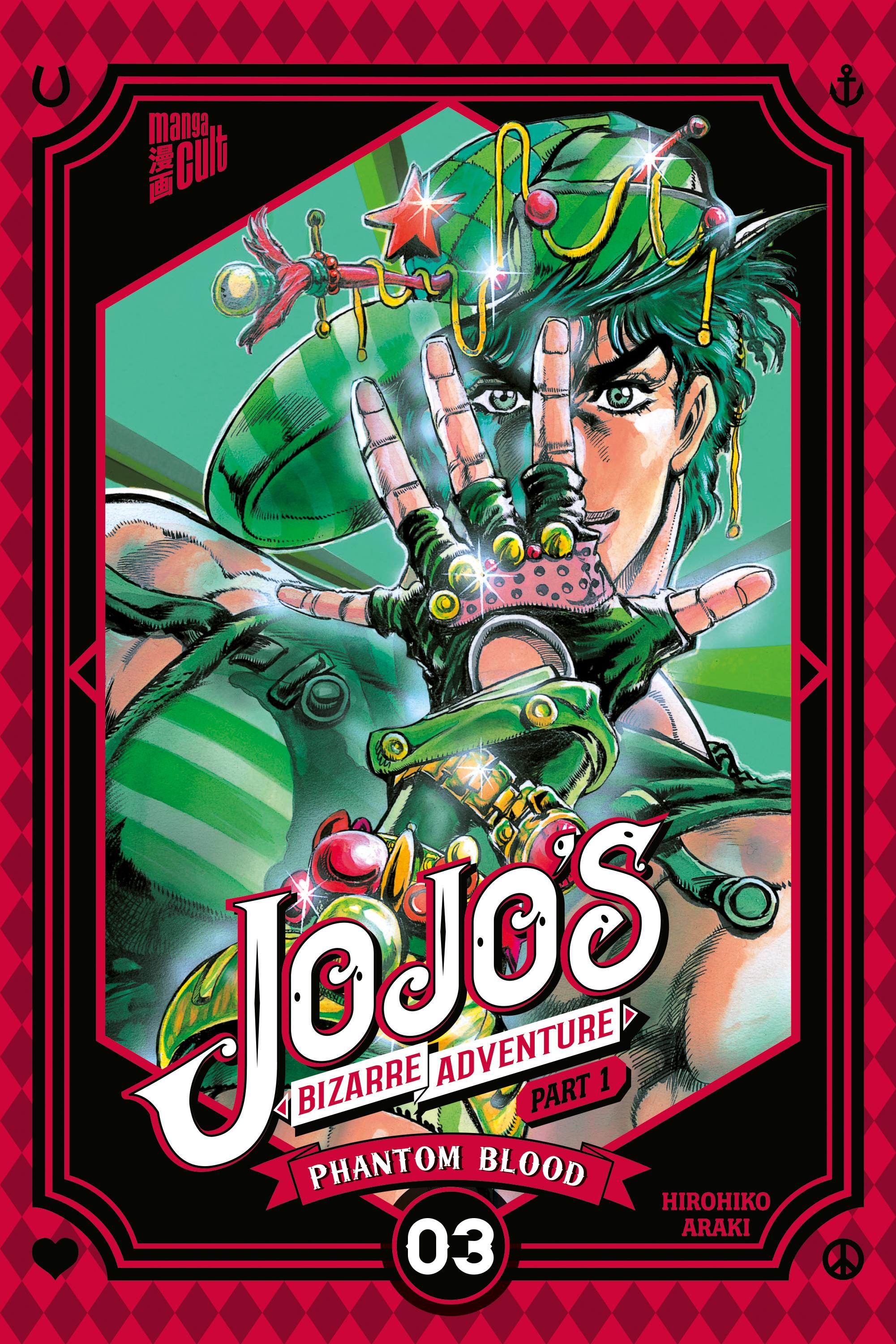 Vorderes Coverbild JoJo's Bizarre Adventure - Part 1: Phantom Blood 3