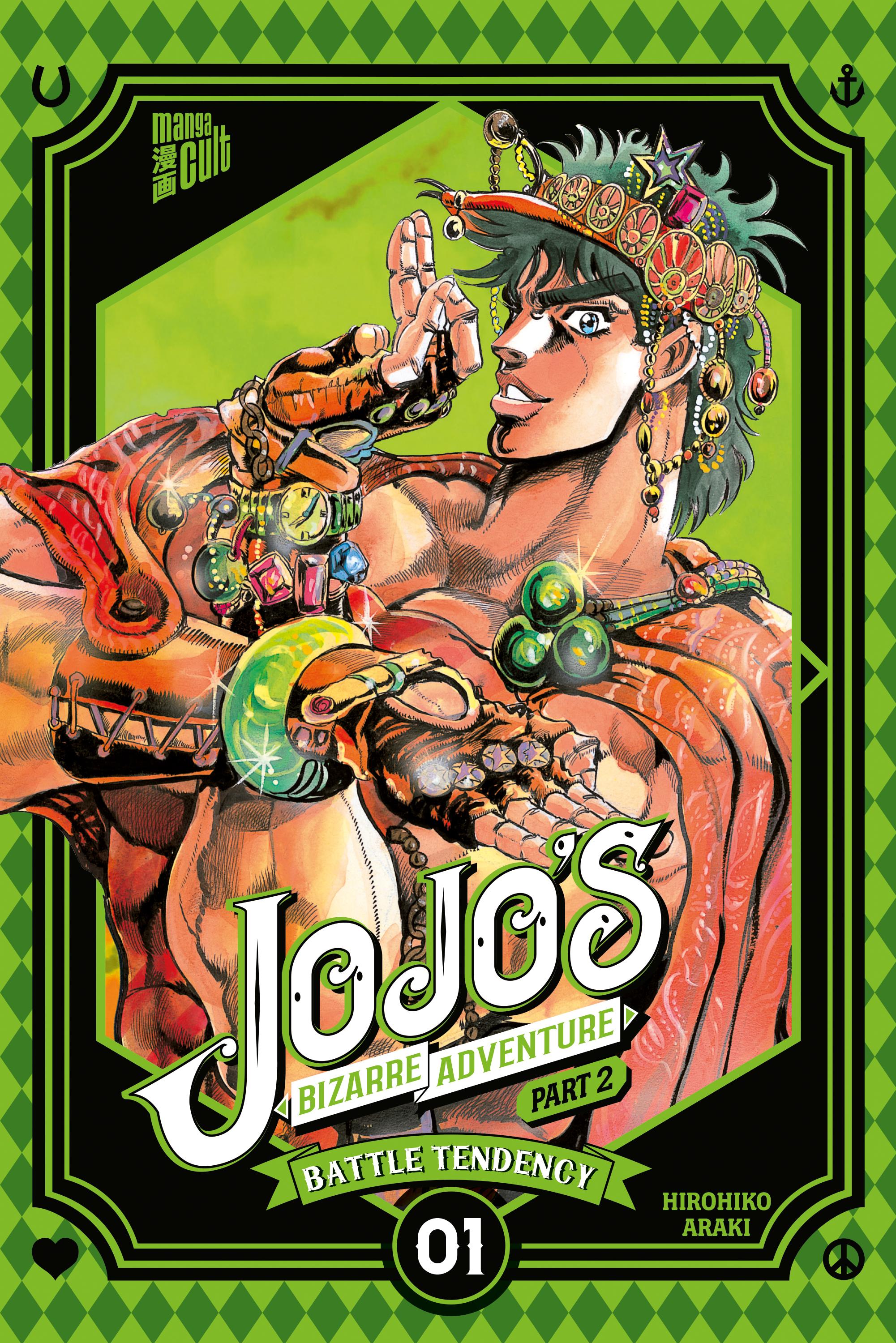 Vorderes Coverbild JoJo's Bizarre Adventure - Part 2: Battle Tendency 1