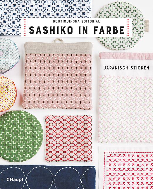 Vorderes Coverbild Sashiko in Farbe