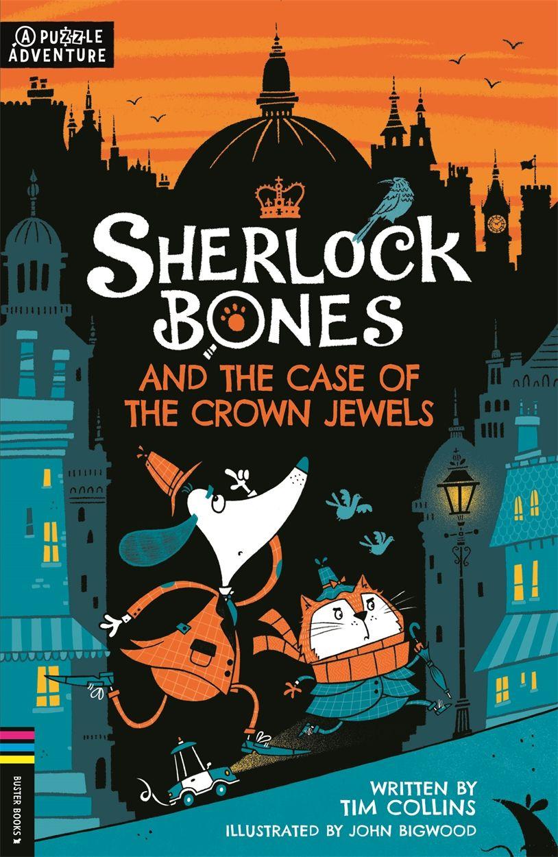 Vorderes Coverbild Sherlock Bones and the Case of the Crown Jewels