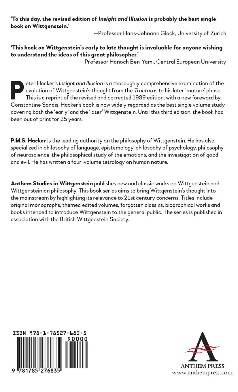 Rückseitencover Insight and Illusion