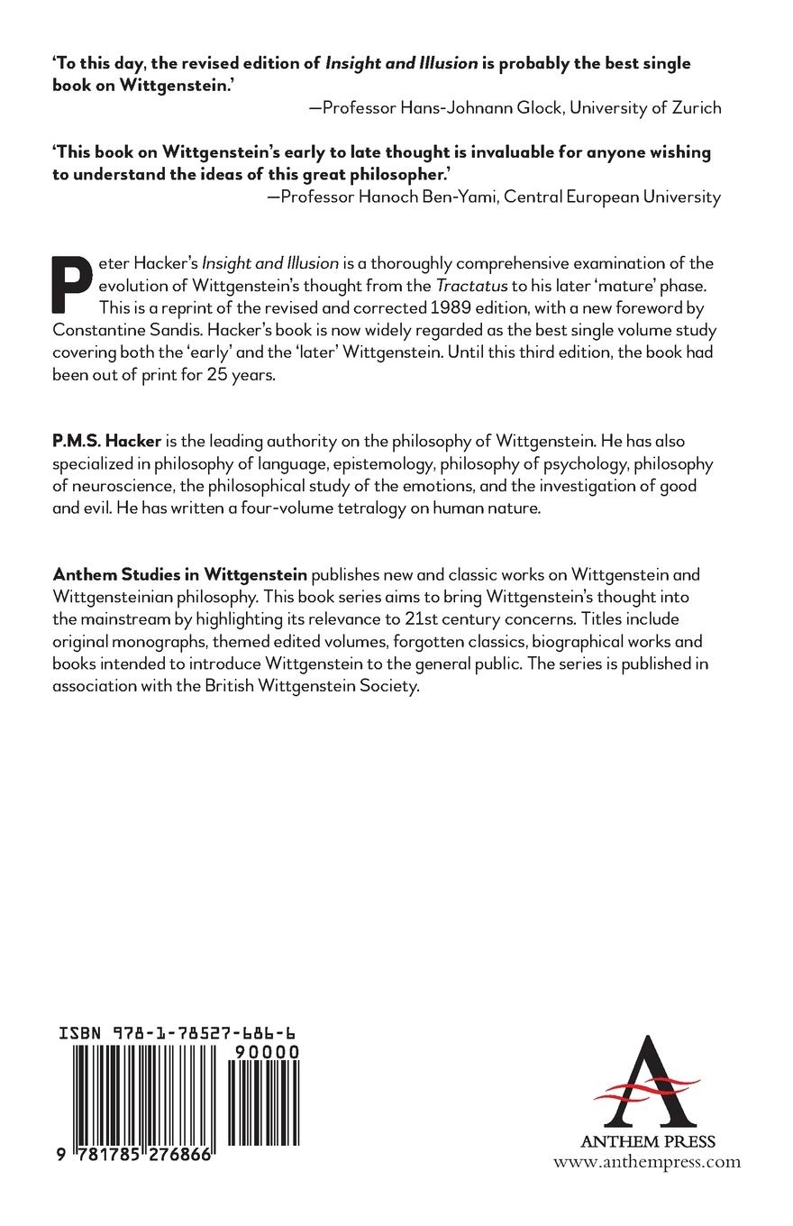 Rückseitencover Insight and Illusion