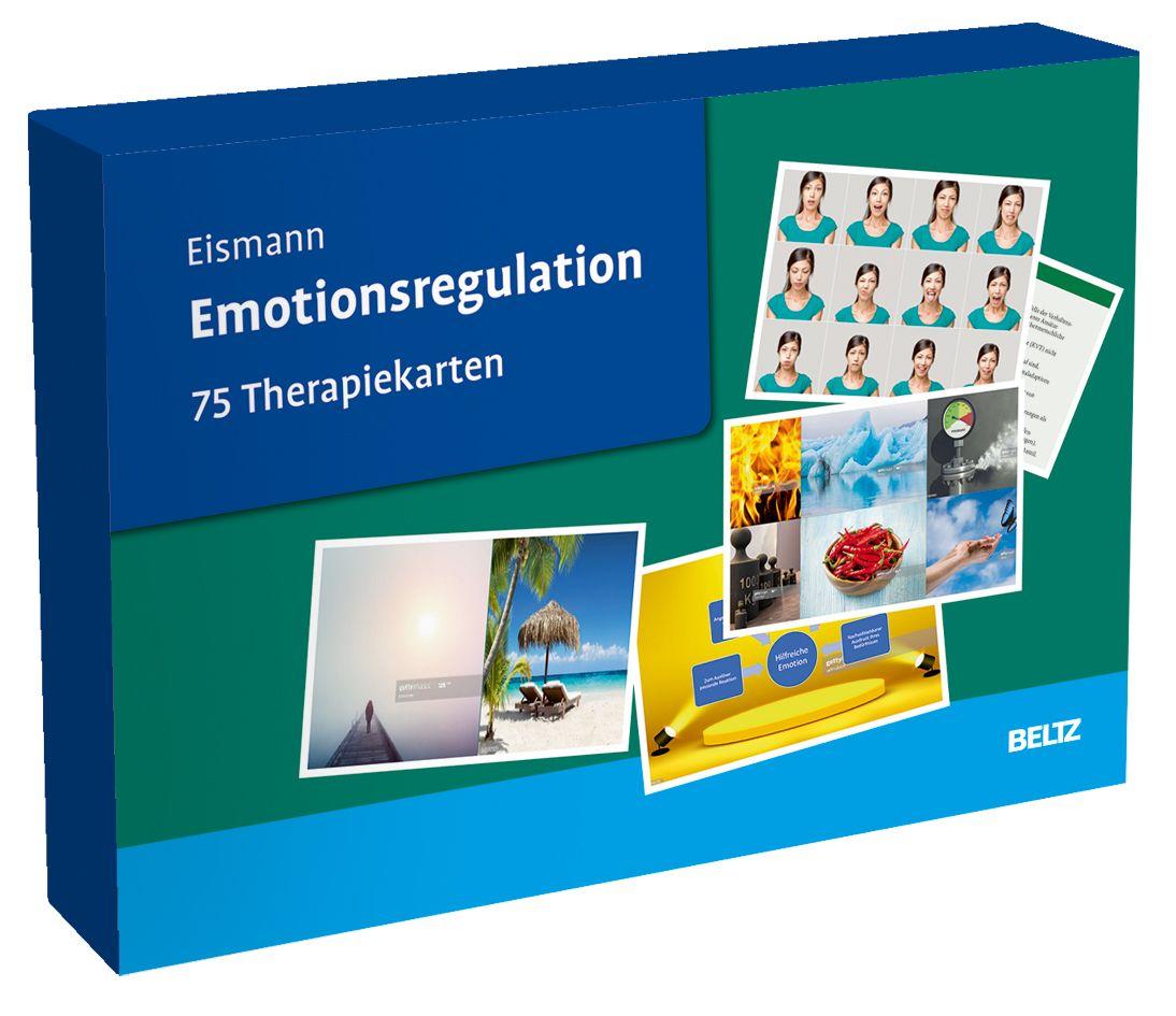 Vorderes Coverbild Emotionsregulation. 75 Therapiekarten