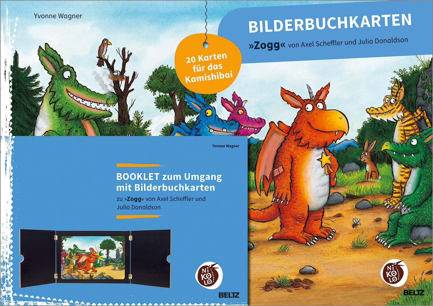 Vorderes Coverbild Bilderbuchkarten »Zogg« von Axel Scheffler und Julia Donaldson