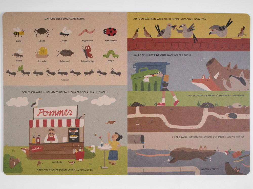 Beispielinhalt (Bild) Meine wilden Nachbarn - Tiere in der Stadt