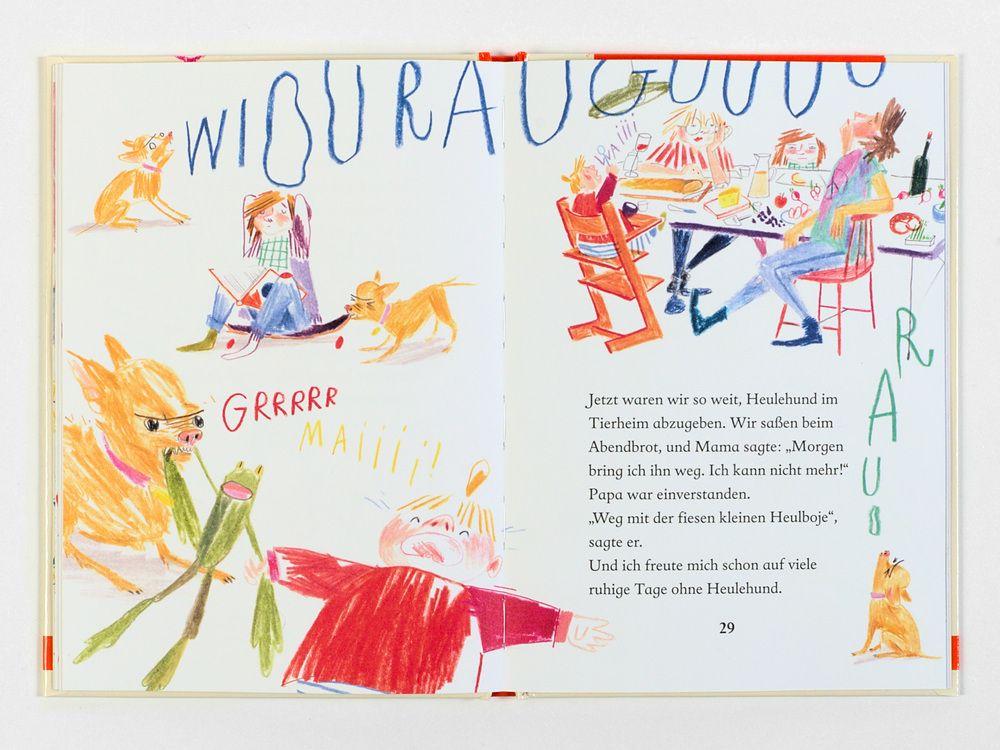 Beispielinhalt (Bild) Warum heulst du, Heulehund?