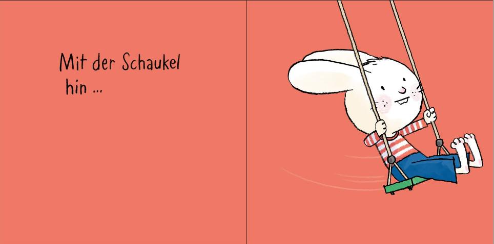 Beispielinhalt (Bild) Hasenkind, flieg!