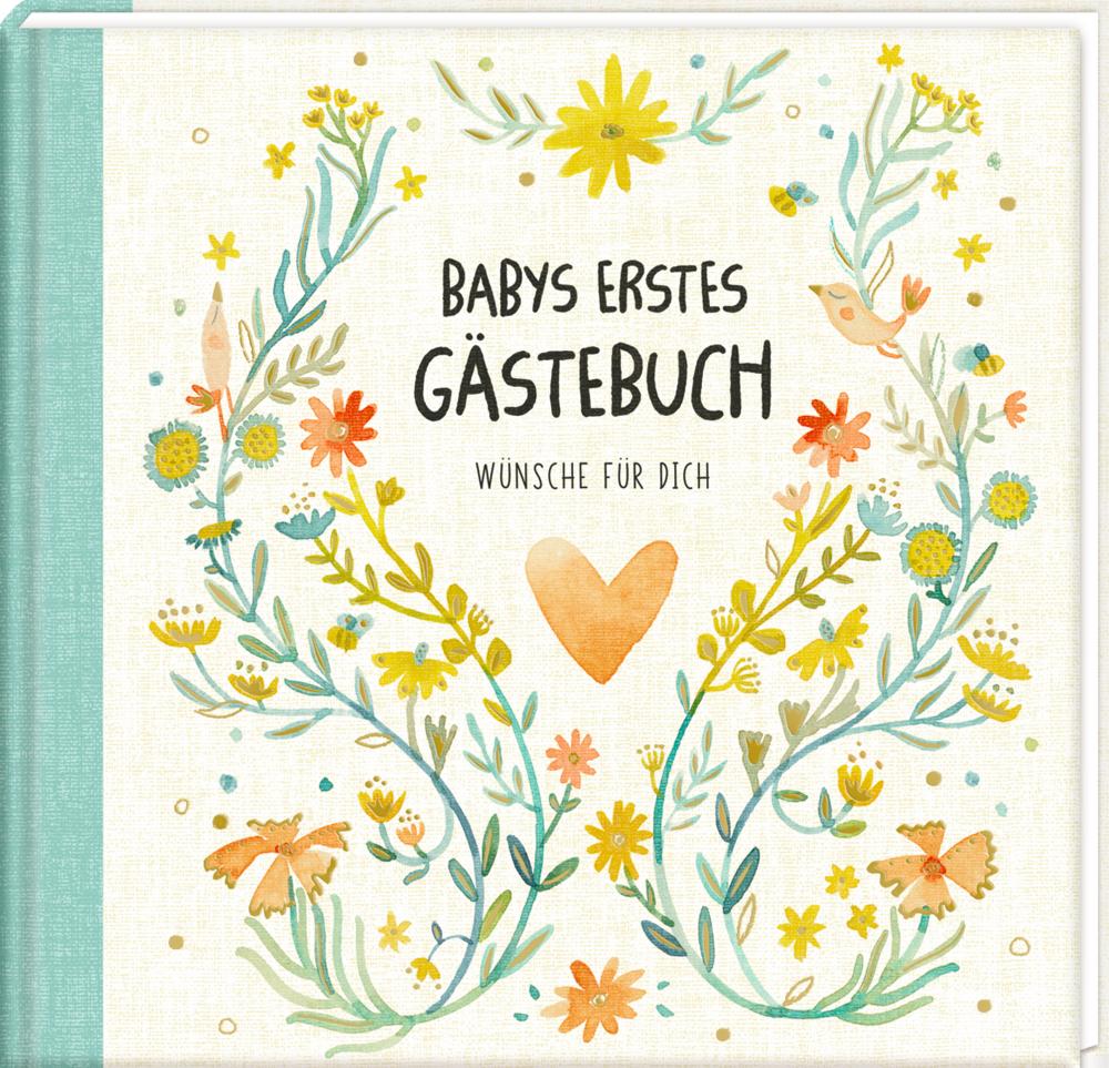 Vorderes Coverbild Gästebuch - Babys erstes Gästebuch