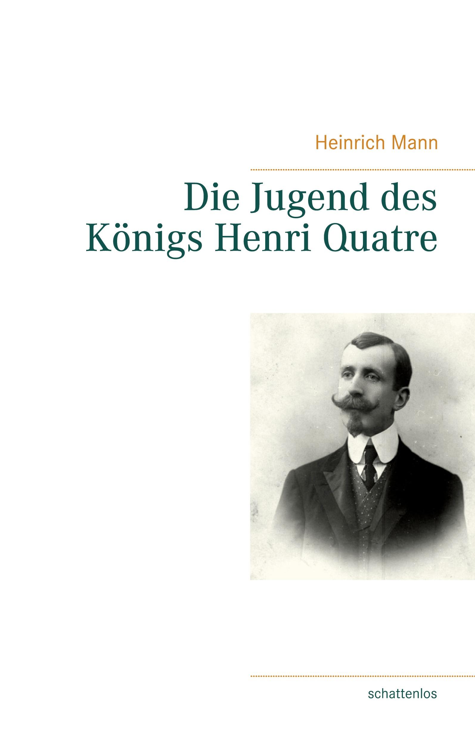 Vorderes Coverbild Die Jugend des Königs Henri Quatre