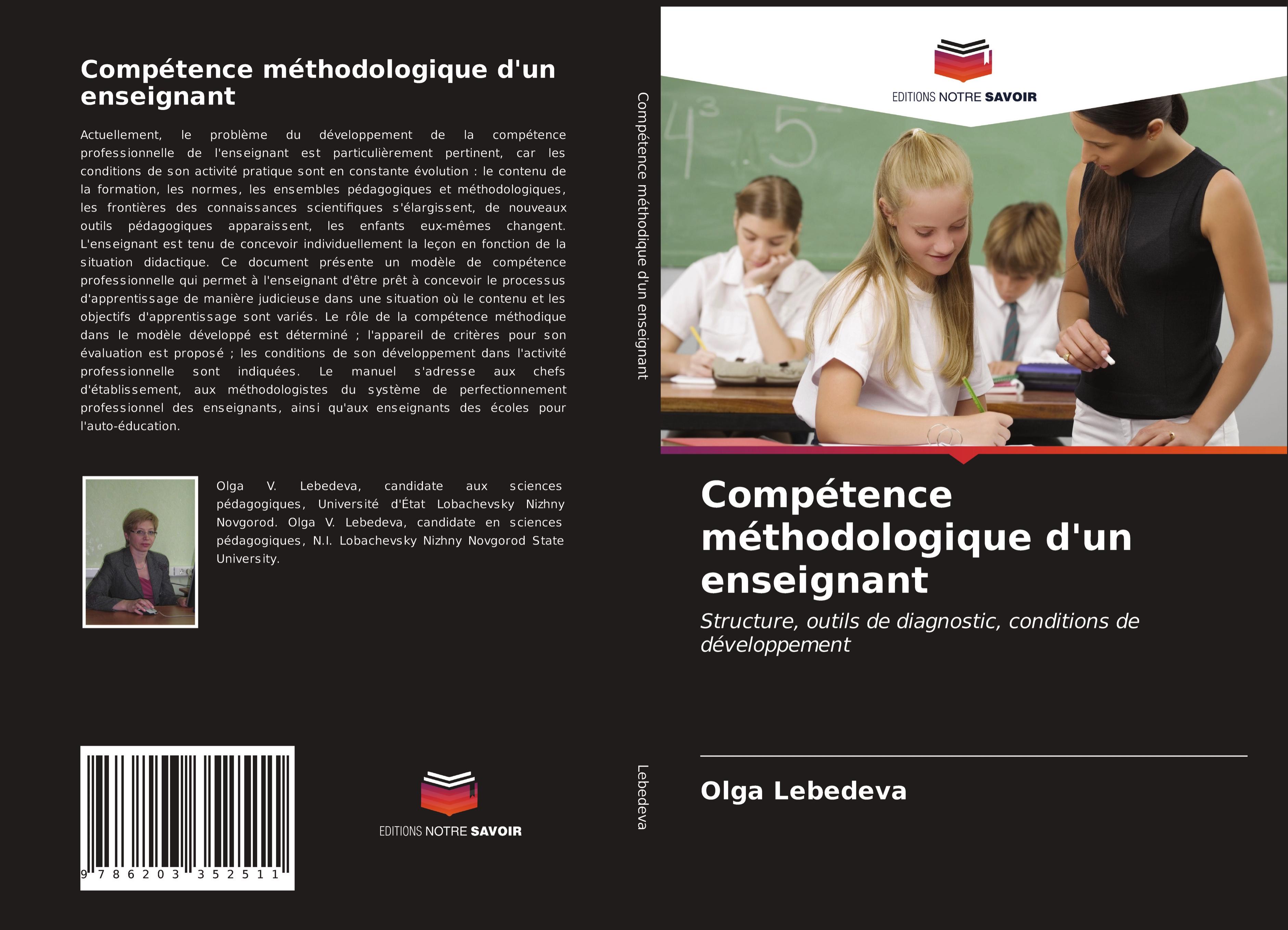 Vorderes Coverbild Compétence méthodologique d'un enseignant