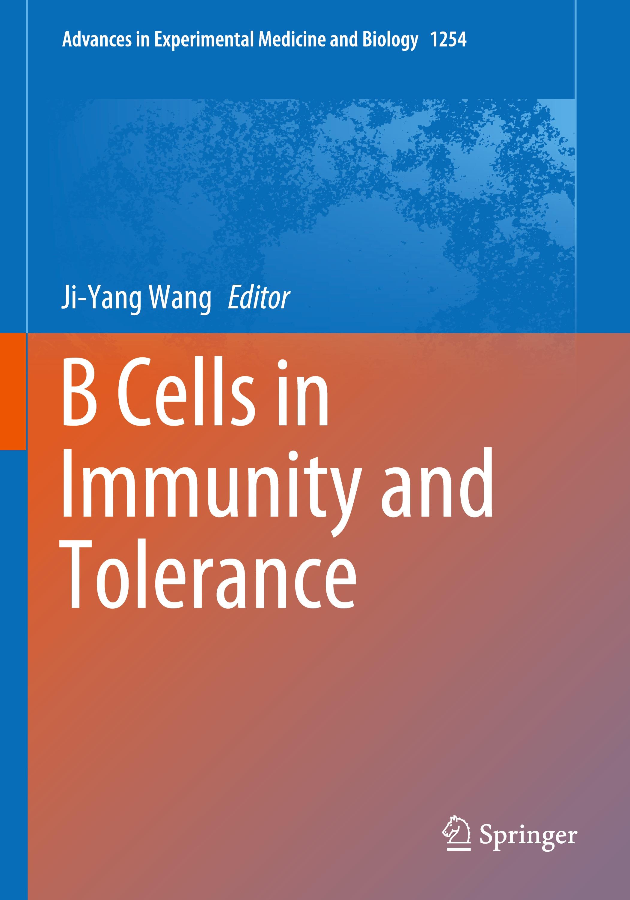 Vorderes Coverbild B Cells in Immunity and Tolerance