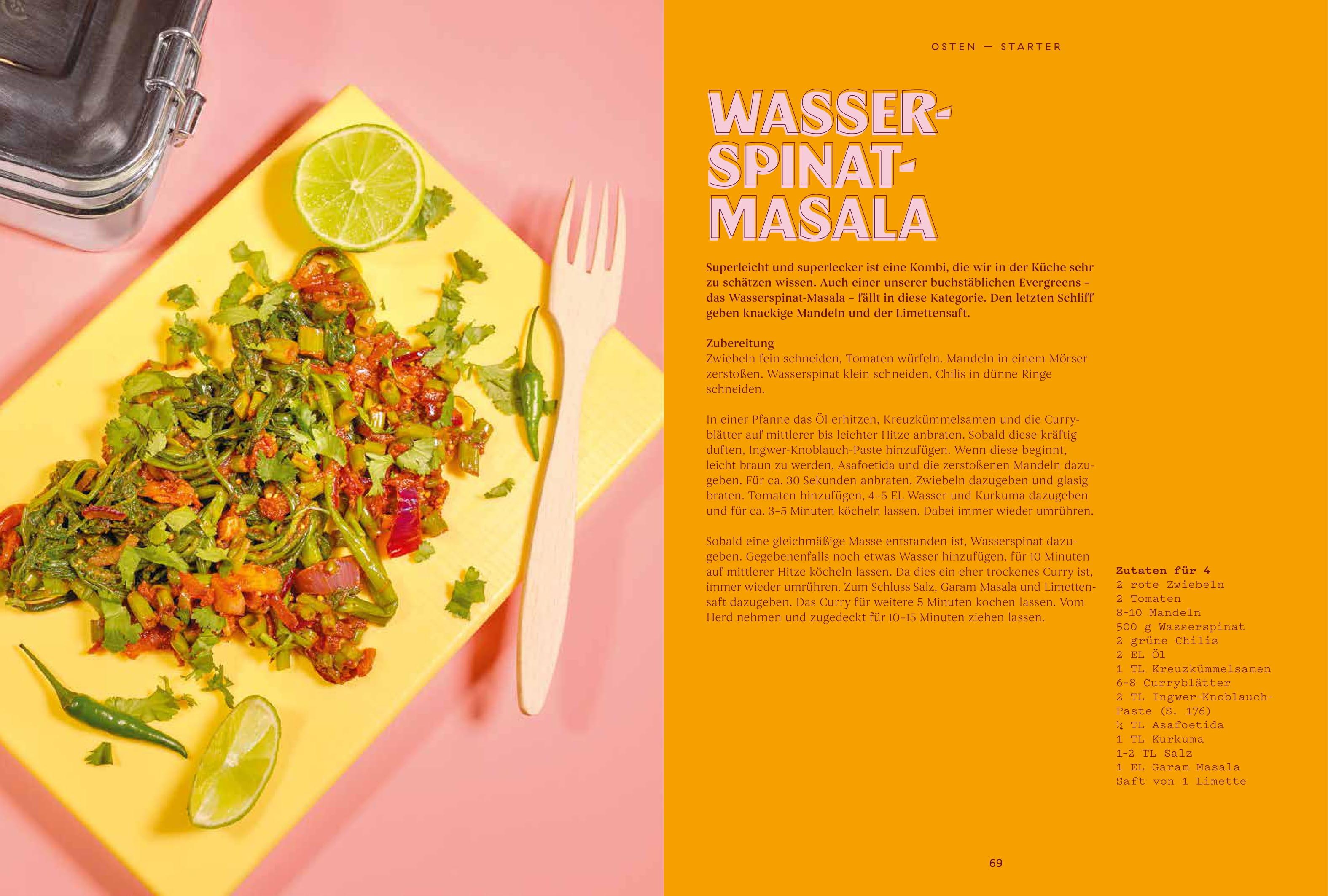 Beispielinhalt (Bild) Karma Food Currys