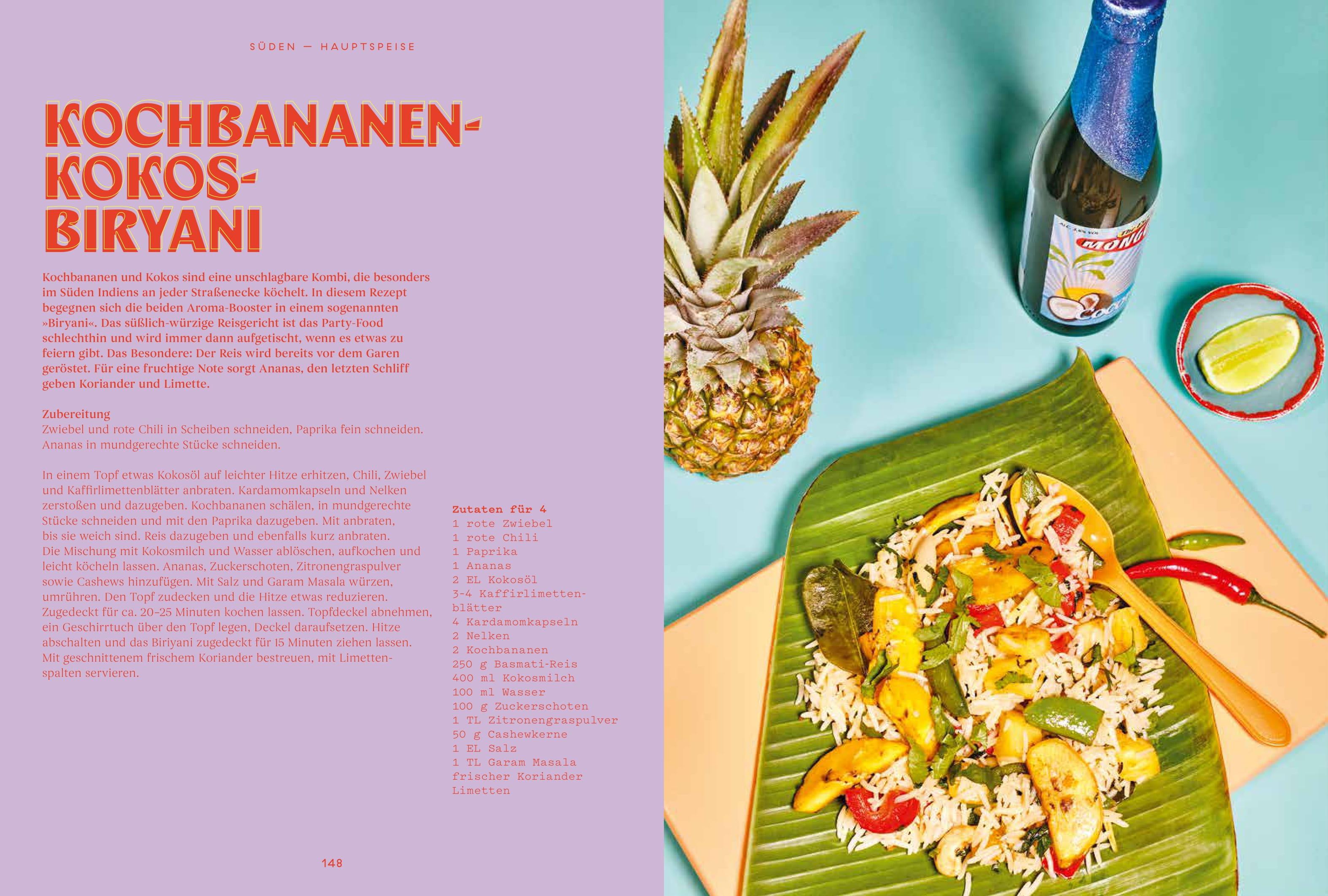 Beispielinhalt (Bild) Karma Food Currys