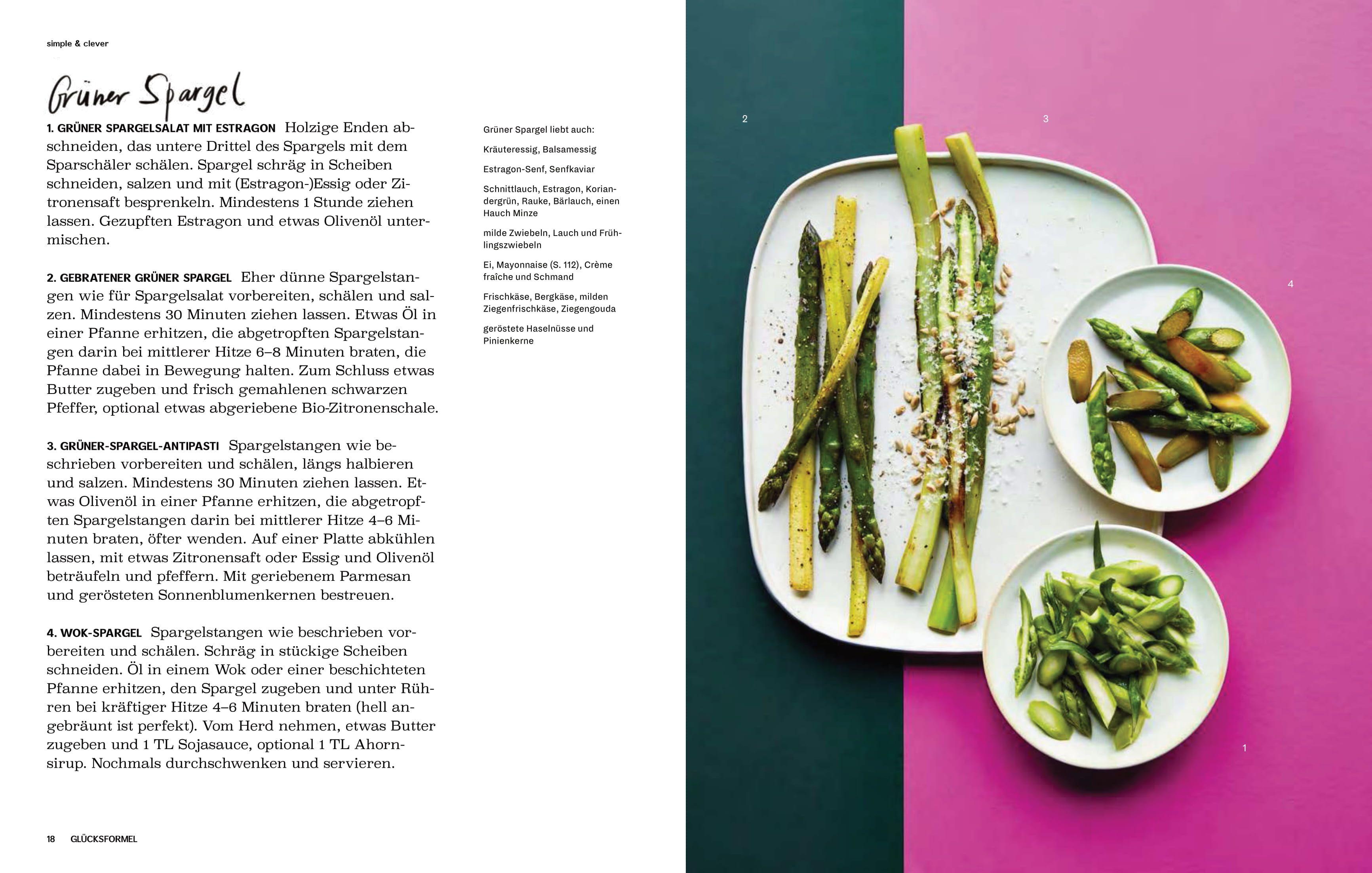 Beispielinhalt (Bild) Simple & Clever Cooking