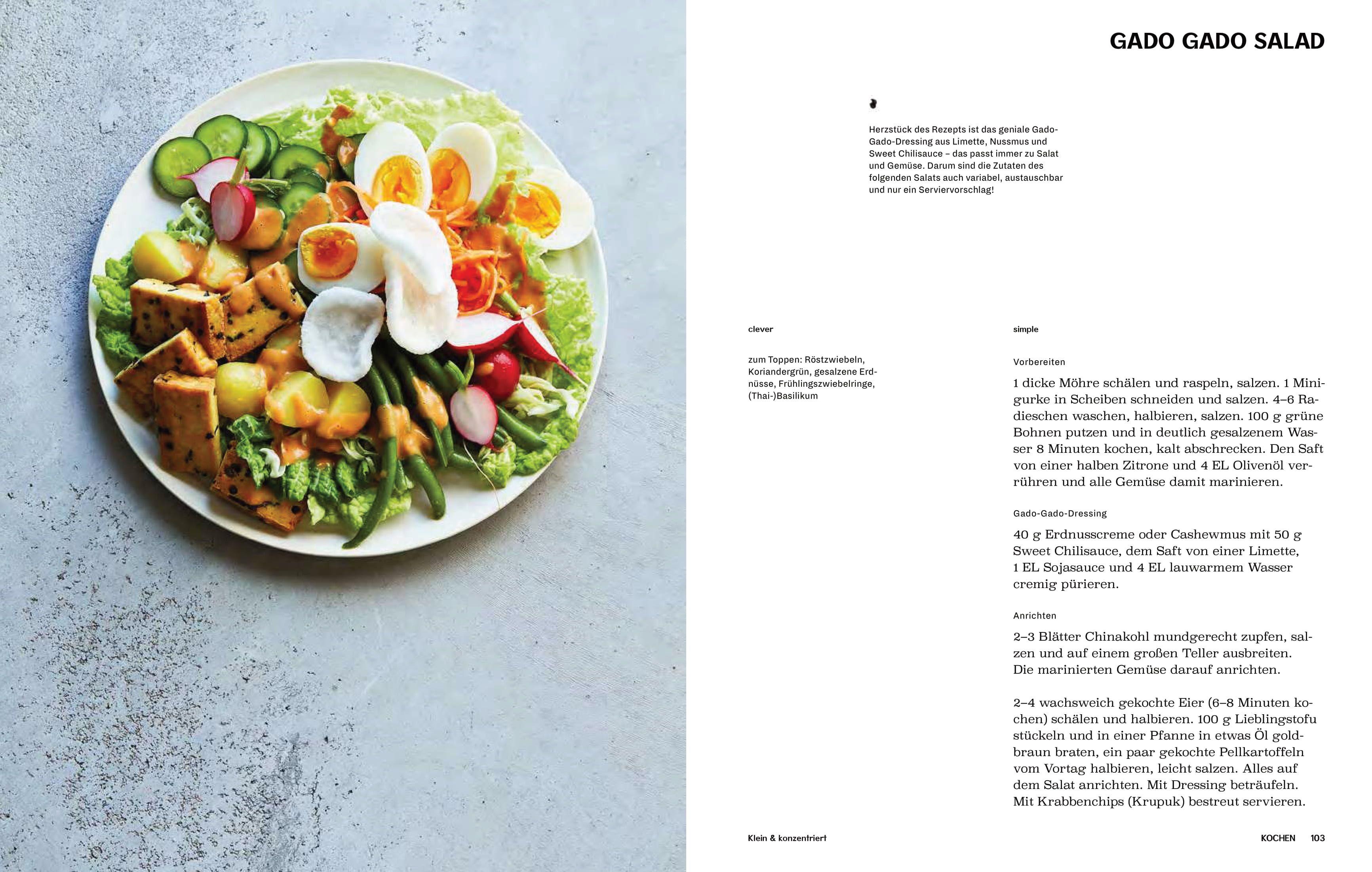 Beispielinhalt (Bild) Simple & Clever Cooking
