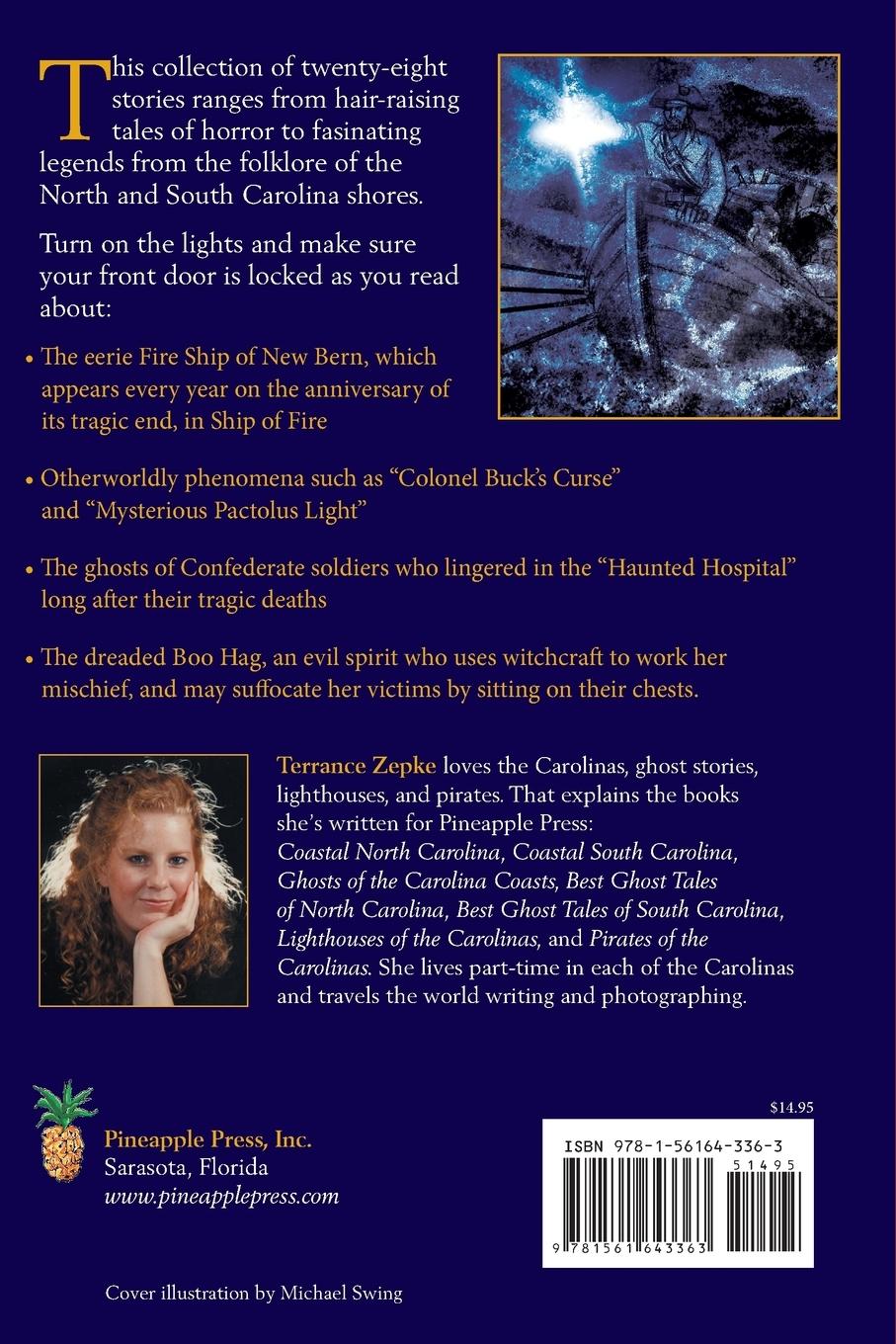 Rückseitencover Ghosts and Legends of the Carolina Coasts
