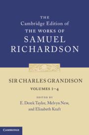 Vorderes Coverbild Sir Charles Grandison 4 Volume Set