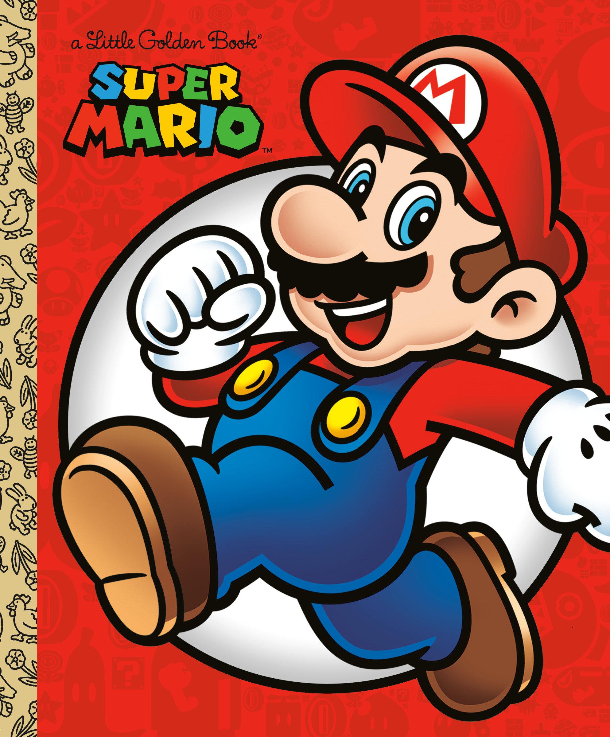 Vorderes Coverbild Super Mario Little Golden Book (Nintendo(r))