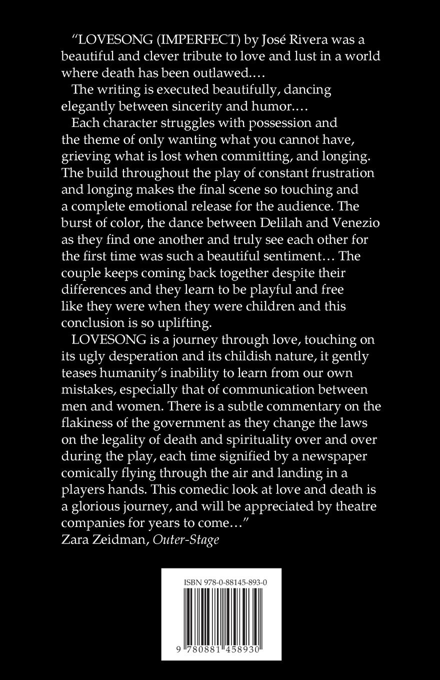 Rückseitencover Lovesong (Imperfect)