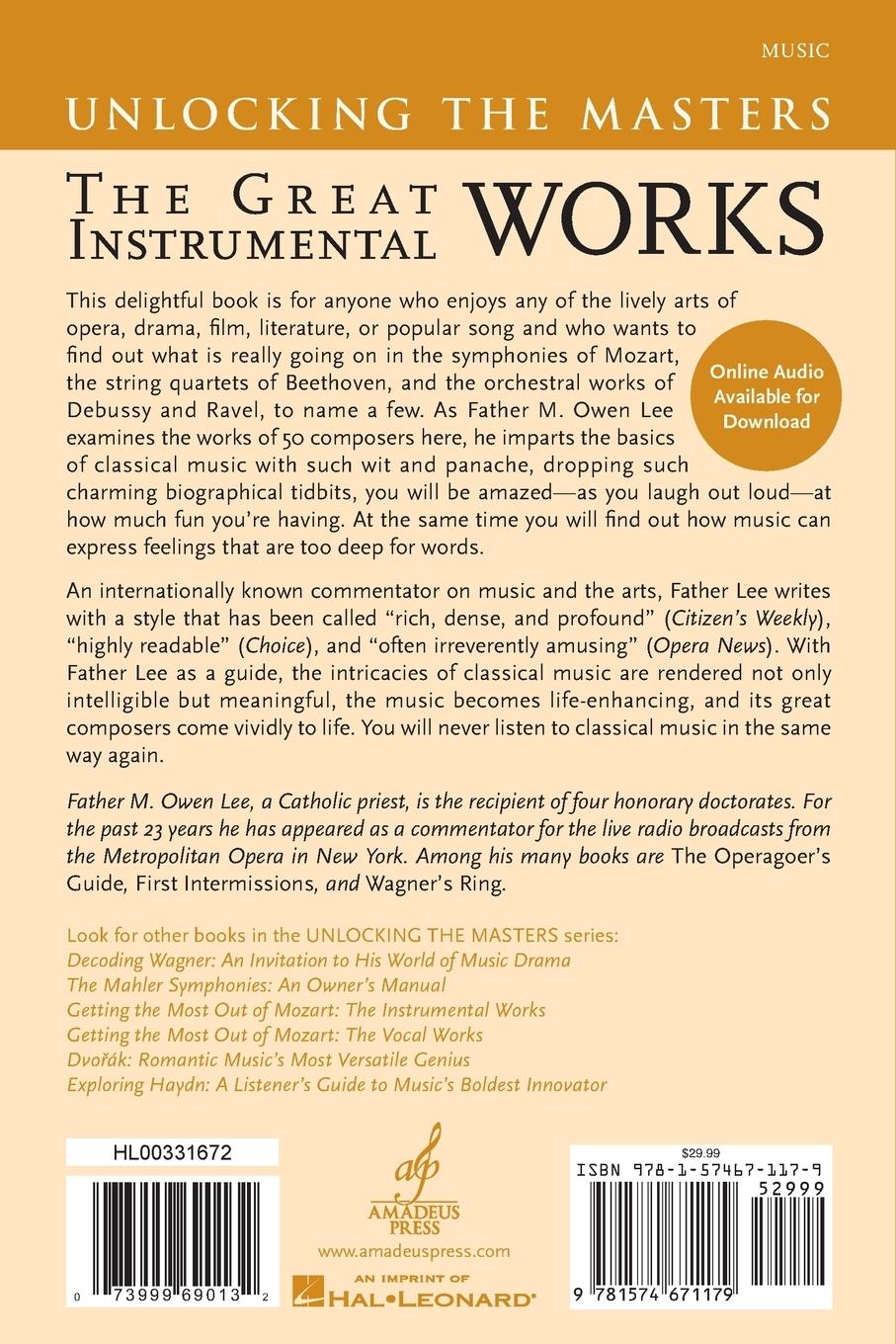 Rückseitencover Great Instrumental Works