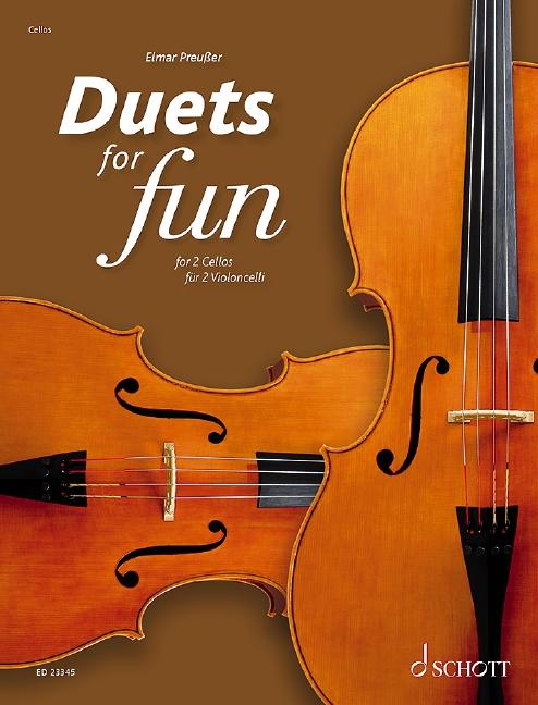 Vorderes Coverbild Duets for fun: Cellos