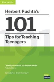 Vorderes Coverbild Herbert Puchta's 101 Tips for Teaching Teenagers Pocket Editions