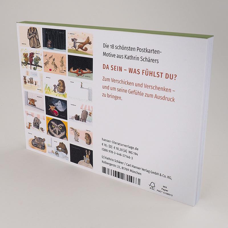 Beispielinhalt (Bild) Da sein - Was fühlst du? Postkarten-Set