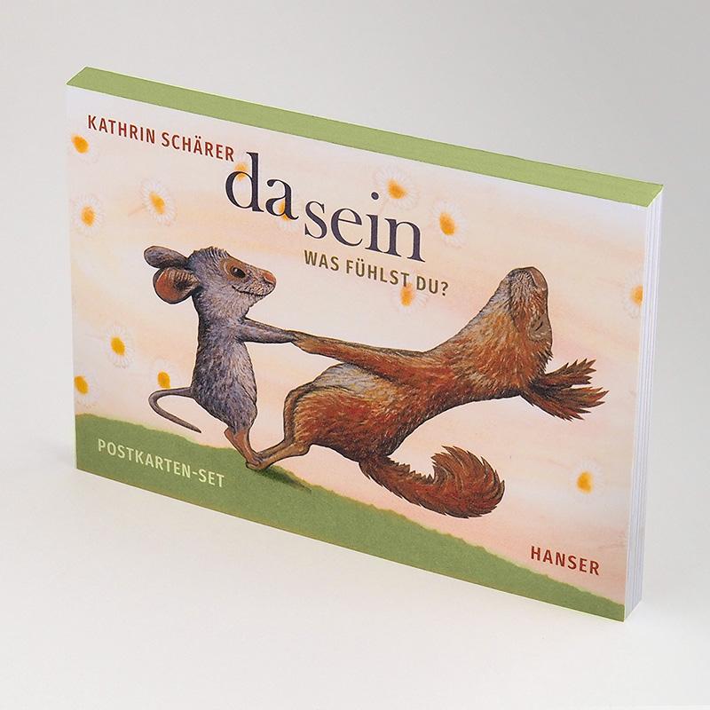 Beispielinhalt (Bild) Da sein - Was fühlst du? Postkarten-Set