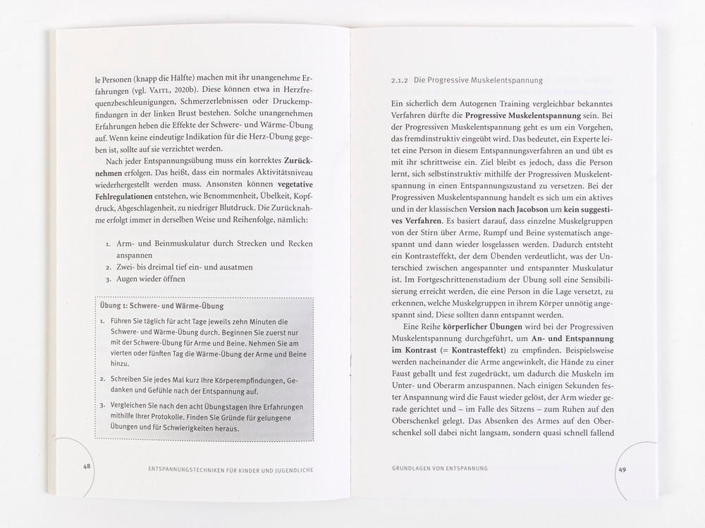 Beispielinhalt (Bild) Entspannungstechniken für Kinder und Jugendliche