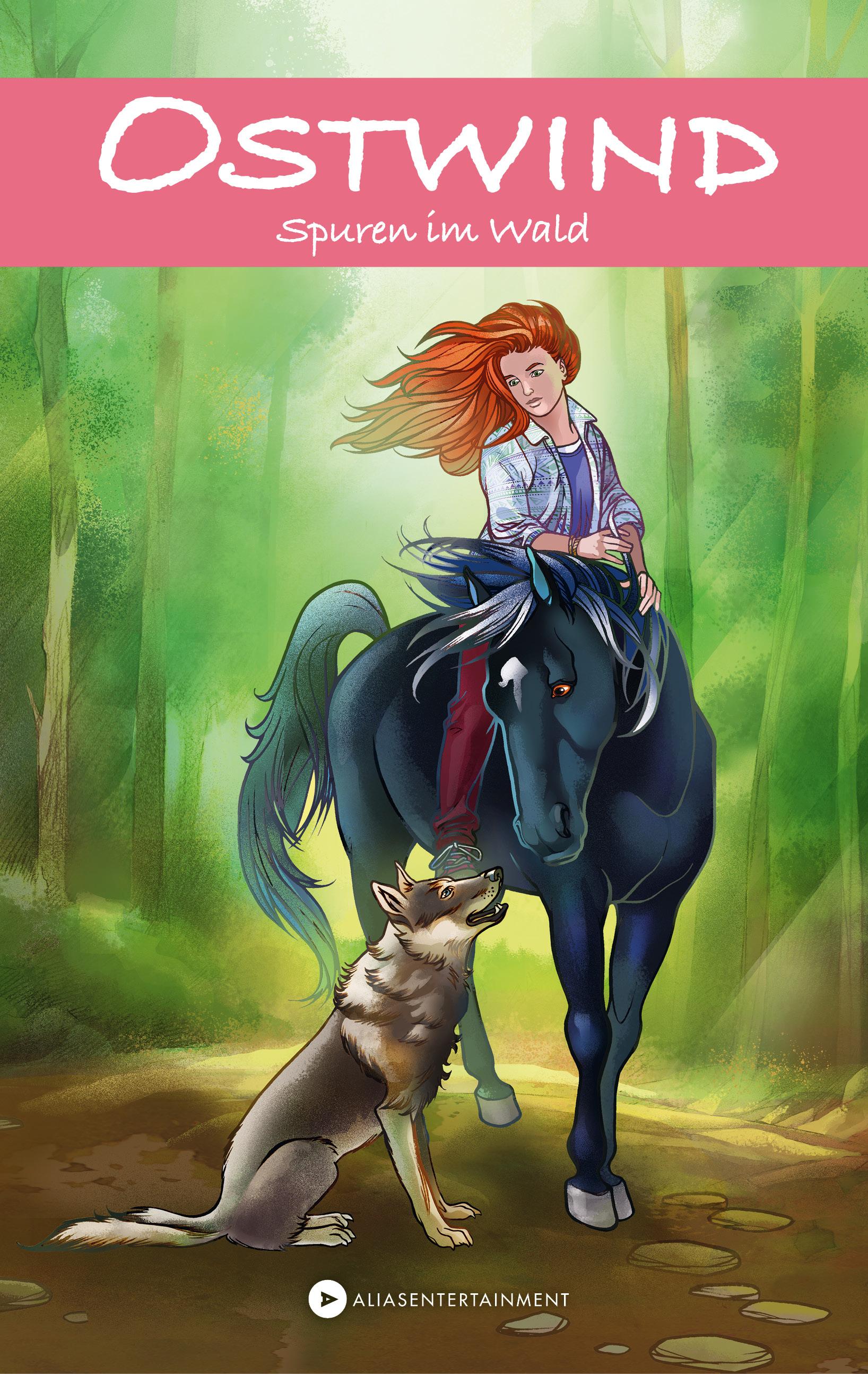 Vorderes Coverbild OSTWIND - Spuren im Wald