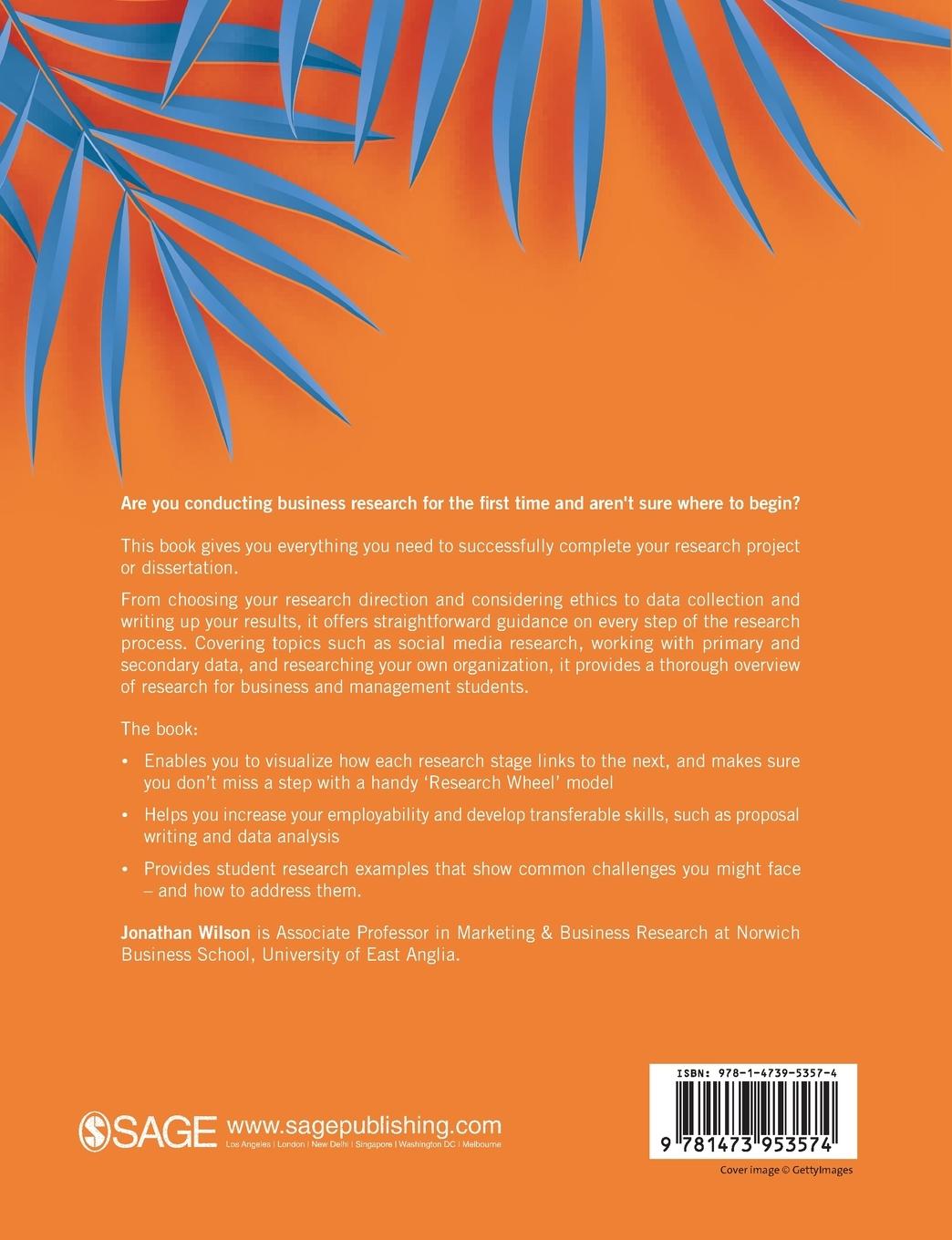 Rückseitencover Understanding Research for Business Students