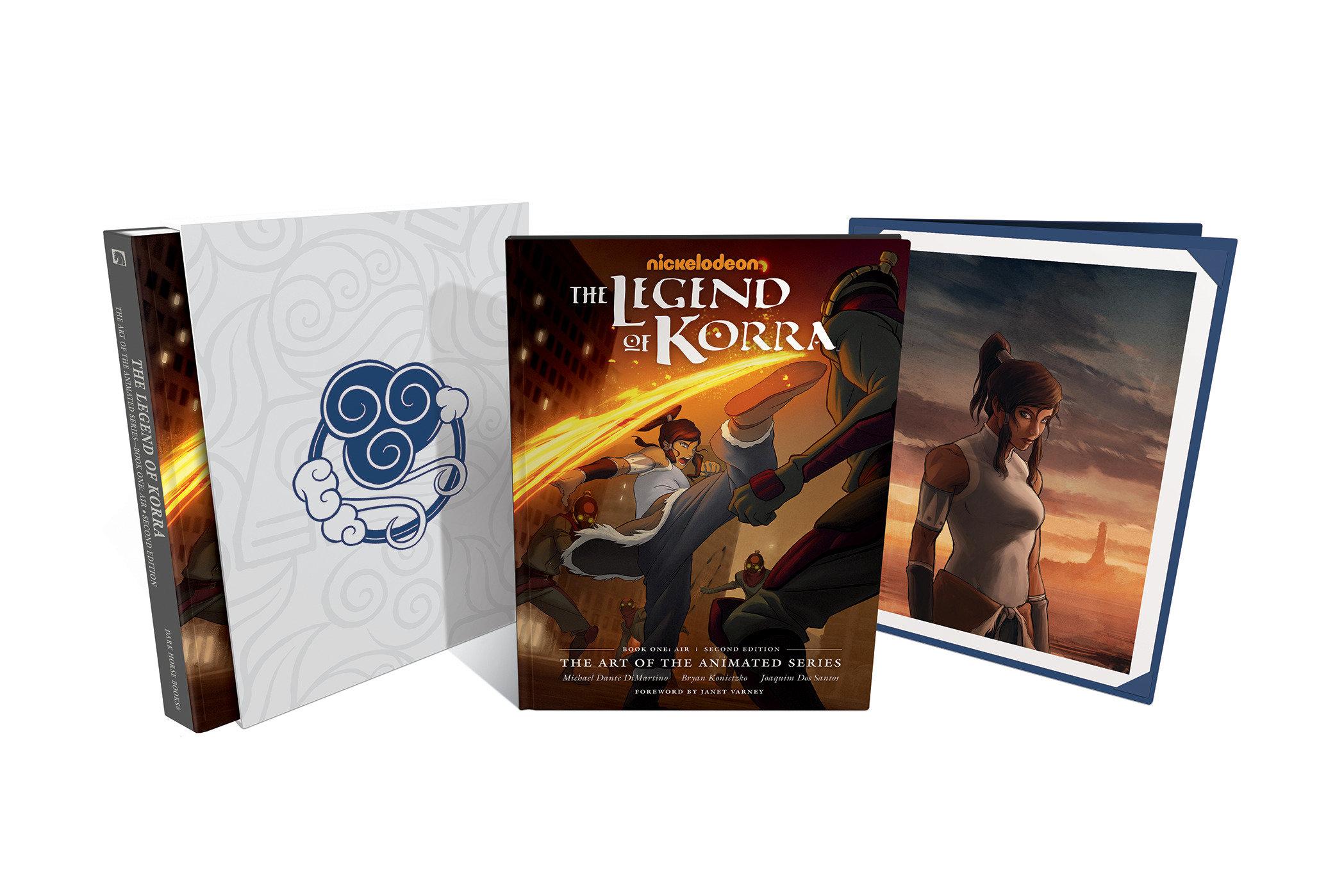 Vorderes Coverbild The Legend of Korra: The Art of the Animated Series--Book One: Air Deluxe Edition (Second Edition)