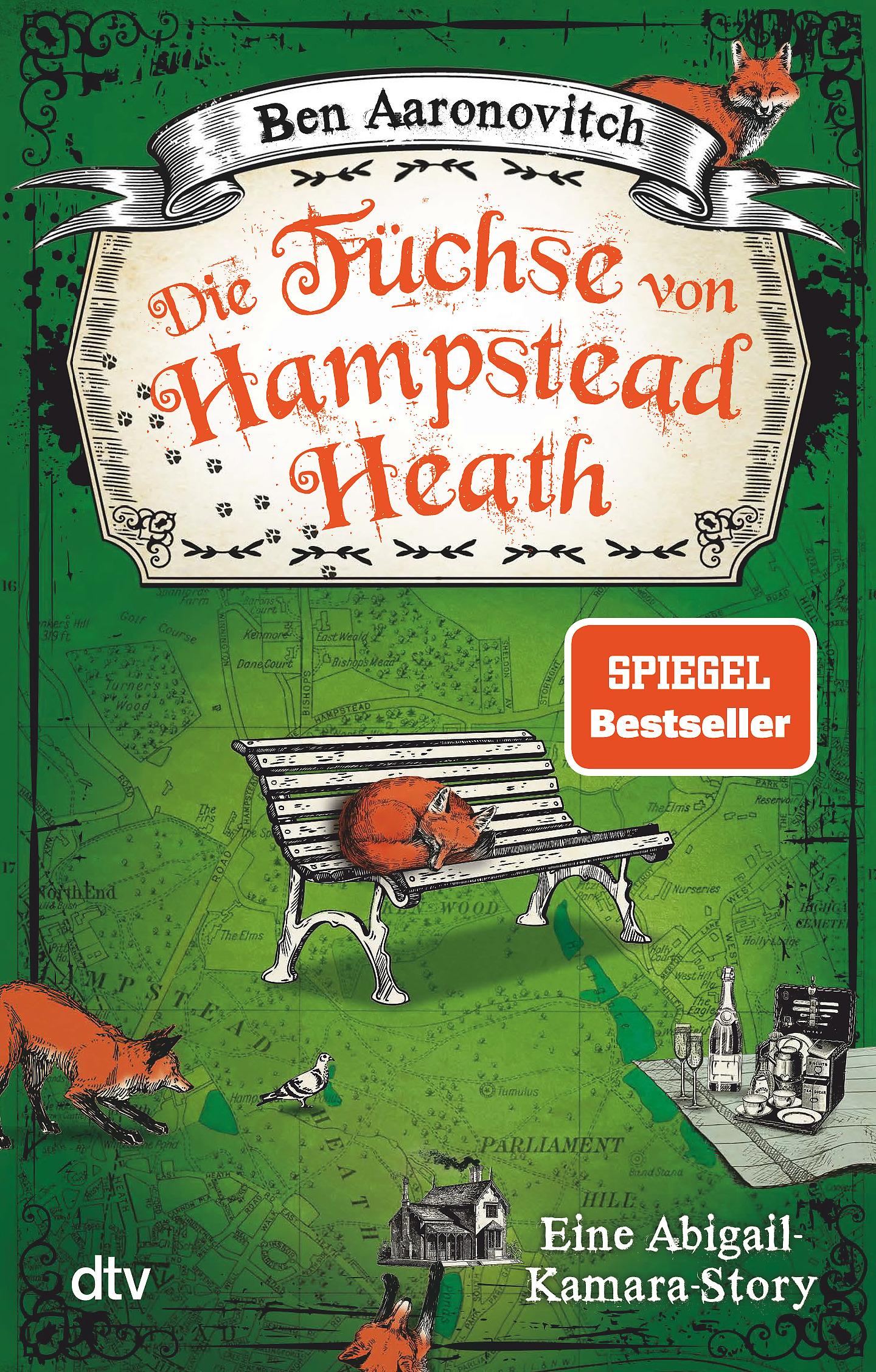 Vorderes Coverbild Die Füchse von Hampstead Heath