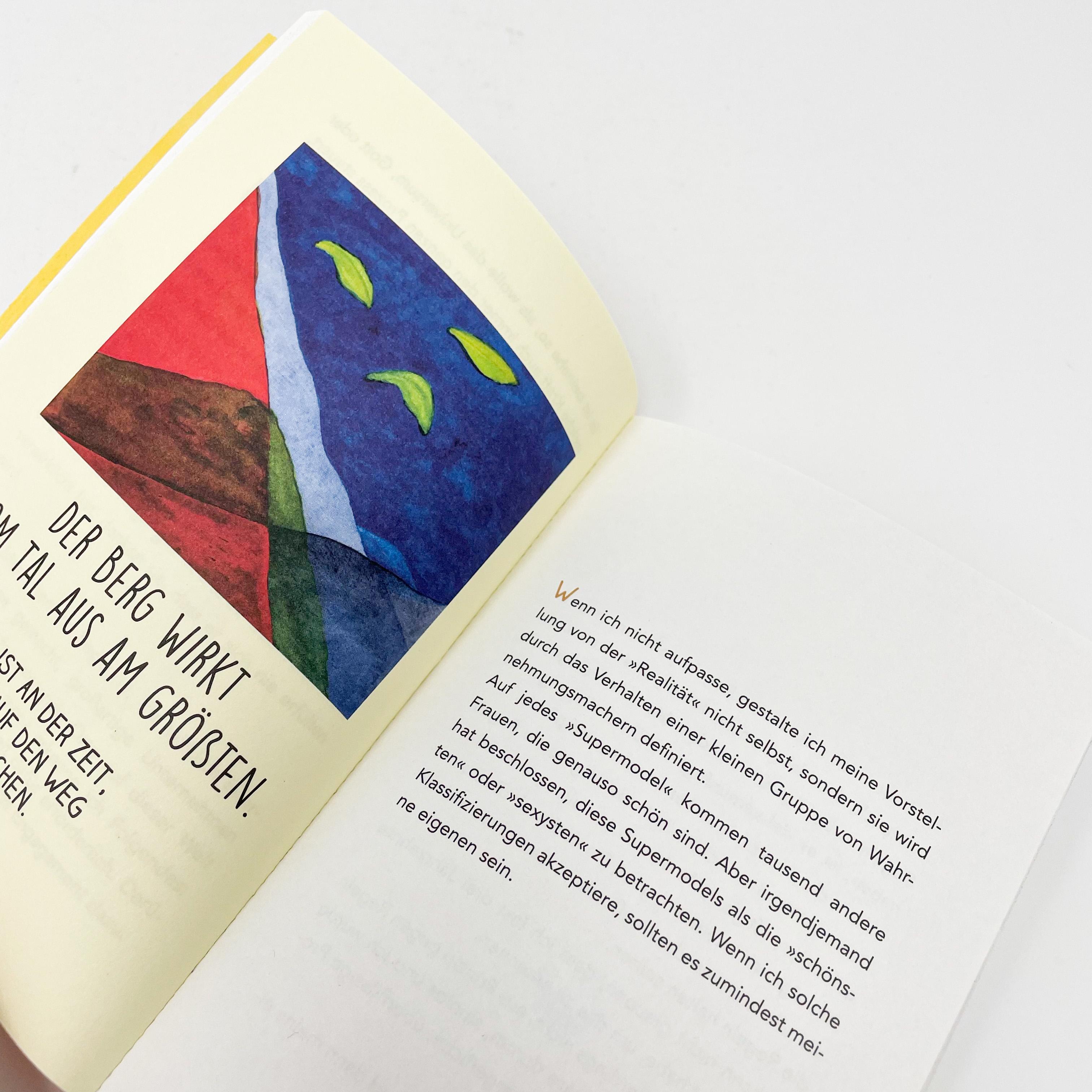 Beispielinhalt (Bild) Wenn du Orangen willst, such nicht im Blaubeerfeld