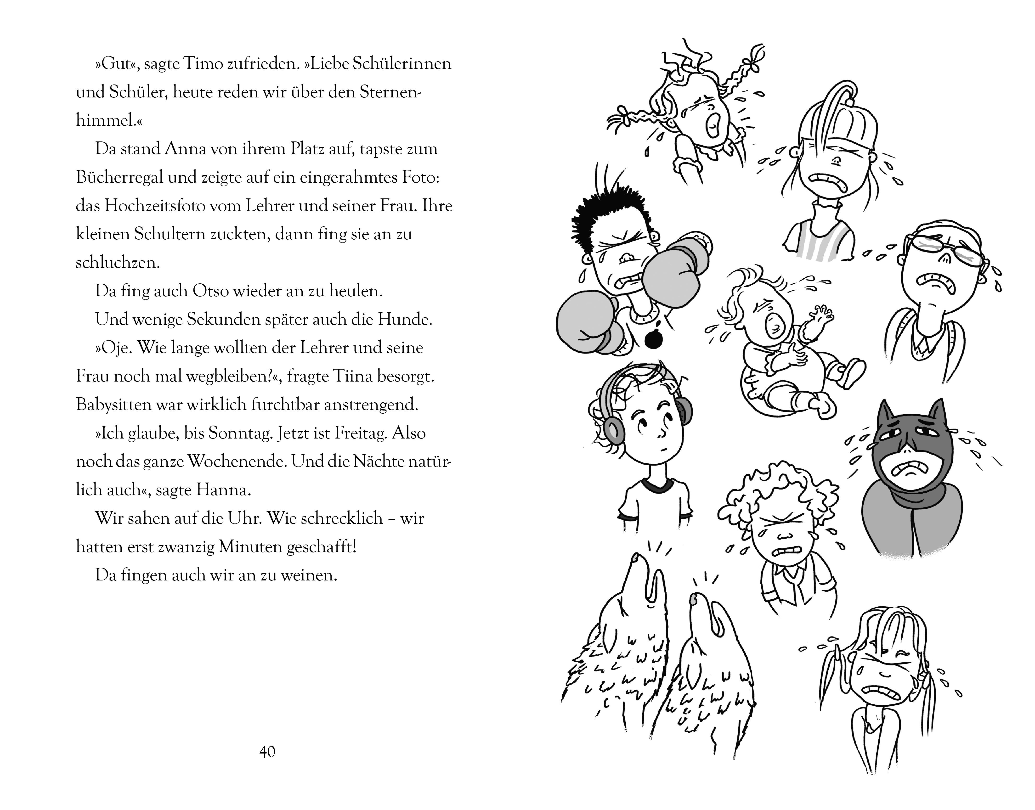 Beispielinhalt (Bild) Ella und ihre Freunde als Babysitter