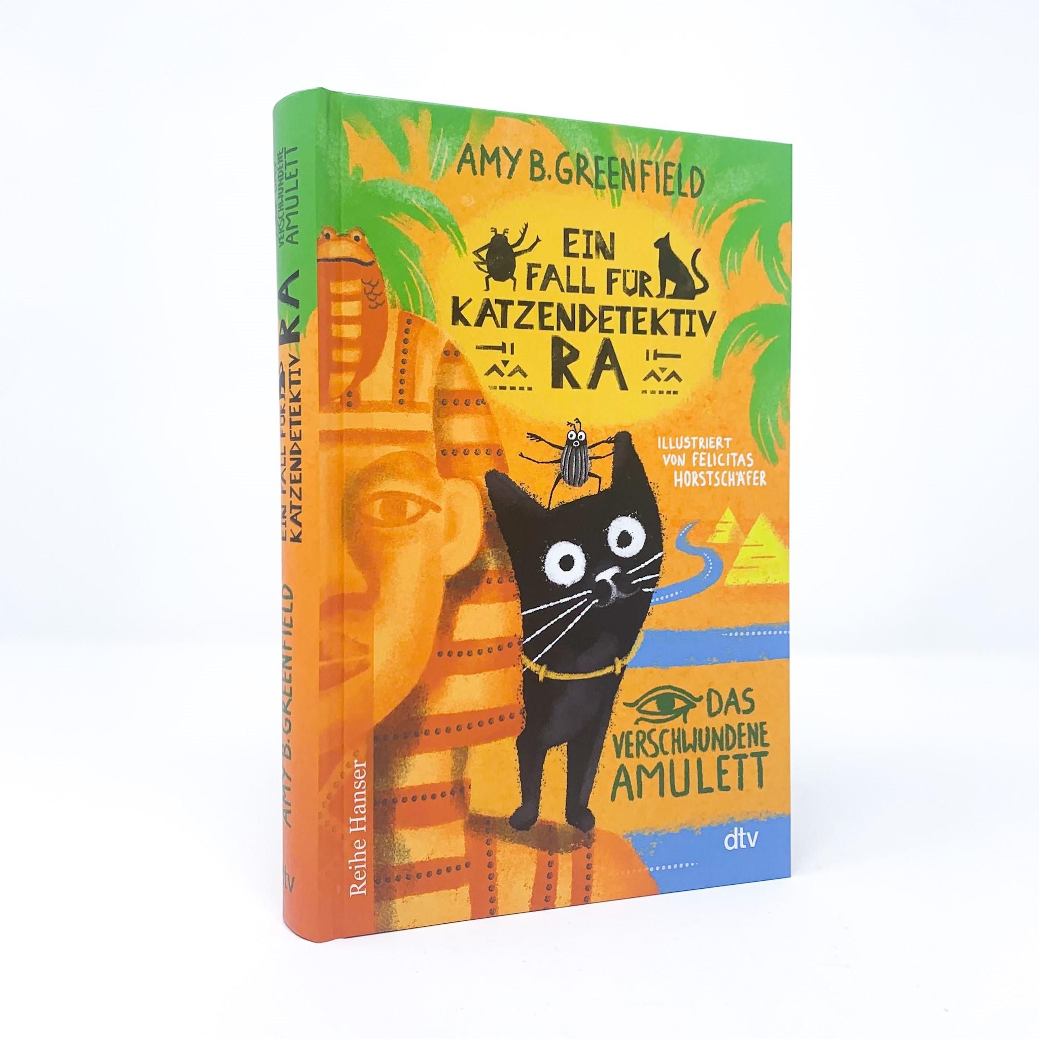 Beispielinhalt (Bild) Ein Fall für Katzendetektiv Ra Das verschwundene Amulett