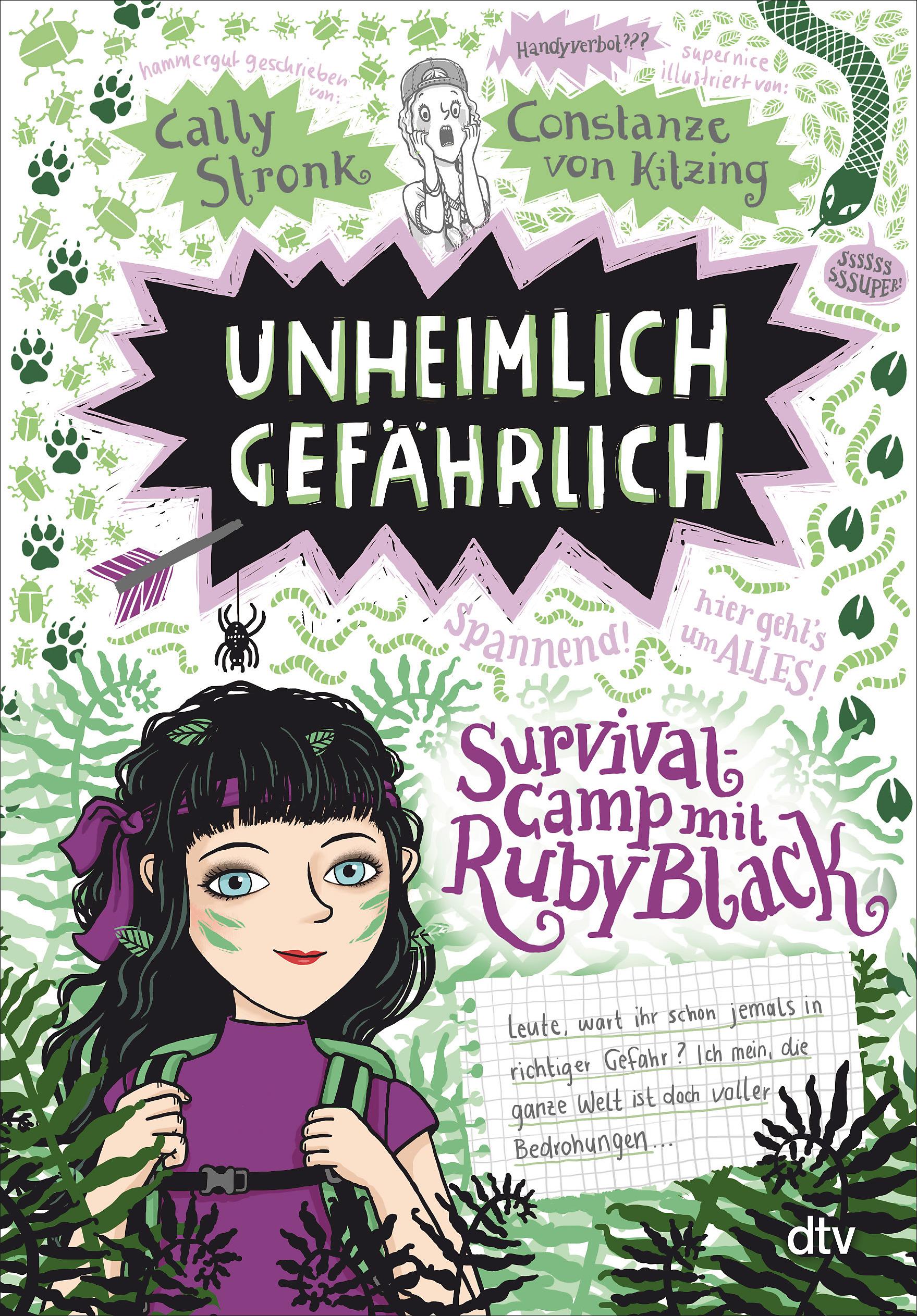 Vorderes Coverbild Unheimlich gefährlich - Survivalcamp mit Ruby Black
